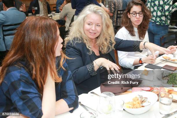 Director Patricia Rozema speaks during DIRECTV Presents The Directors Table with A24 and IndieWire at Wood & Vine on November 15, 2017 in Hollywood,...