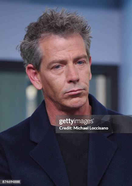 Actor Ben Mendelsohn visits Build Studio to discuss the movie "Darkest Hour" on November 14, 2017 in New York City.