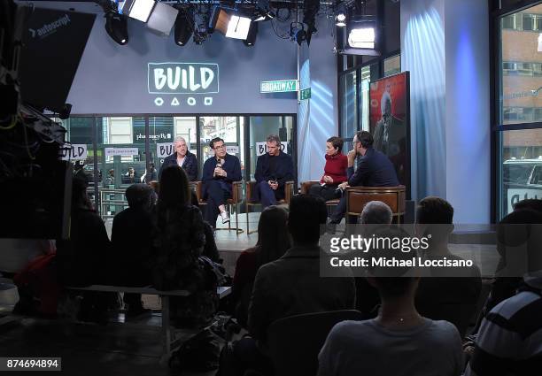 Screenwriter Anthony McCarten, director Joe Wright, and actors Ben Mendelsohn and Kristin Scott Thomas visit Build Studio to discuss the movie...