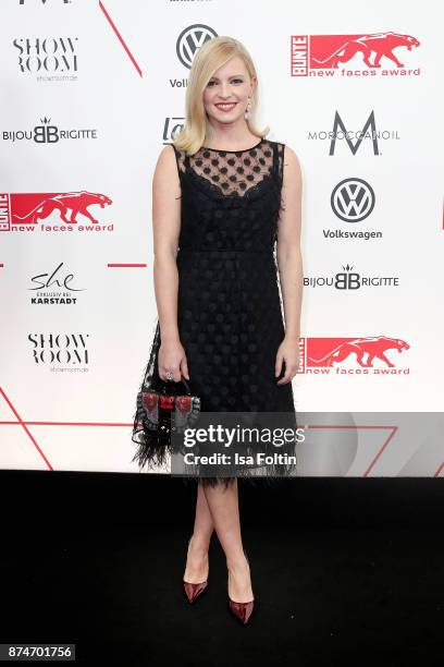 German actress Jennifer Ulrich attends the New Faces Award Style 2017 at The Grand on November 15, 2017 in Berlin, Germany.