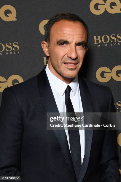 Presenter of the year Nikos Aliagas attends the GQ Men Of The Year Awards 2017, at Le Trianon on November 15, 2017 in Paris, France.