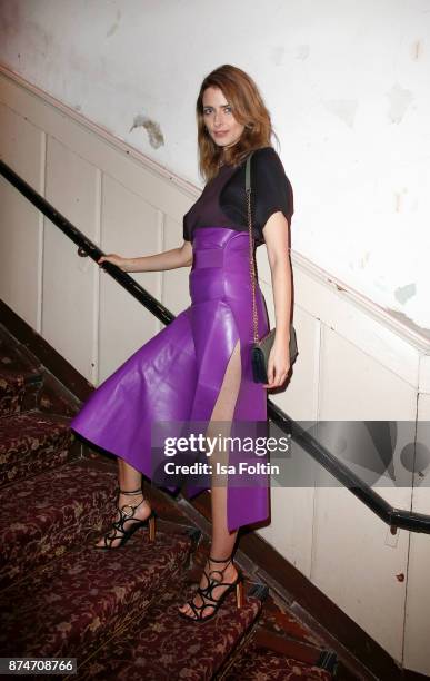 Model Eva Padberg during the New Faces Award Style 2017 at The Grand on November 15, 2017 in Berlin, Germany.