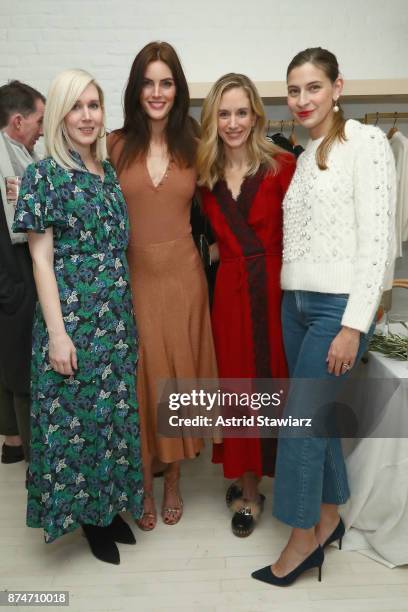 Jane Keltner de Valle, Hilary Rhoda, Rachelle Hruska and Sylvana Ward Durrett attends Dinner to Celebrate Jenni Kaynes Tribeca Boutique with Amy...