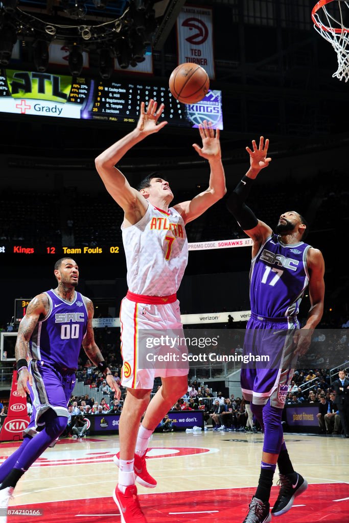 Sacramento Kings v Atlanta Hawks