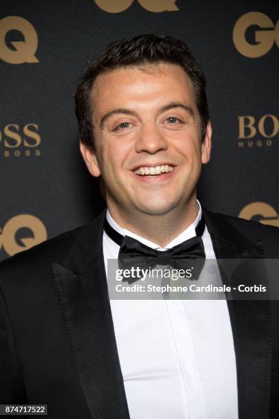 Awarded as 'Chef' of the year, Alexandre Gautier attends the GQ Men Of The Year Awards 2017, at Le Trianon on November 15, 2017 in Paris, France.