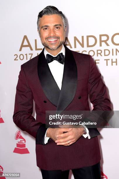 Jaime Camil attends the 2017 Person of the Year Gala honoring Alejandro Sanz at the Mandalay Bay Convention Center on November 15, 2017 in Las Vegas,...