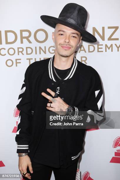 Jesse Huerta of Jesse y Joy attends the 2017 Person of the Year Gala honoring Alejandro Sanz at the Mandalay Bay Convention Center on November 15,...