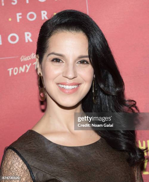 Shirley Rumierk attends the "Latin History For Morons" Broadway opening night at Studio 54 on November 15, 2017 in New York City.