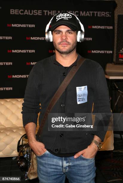 Marco de la O attends the gift lounge during the 18th annual Latin Grammy Awards at MGM Grand Garden Arena on November 15, 2017 in Las Vegas, Nevada.