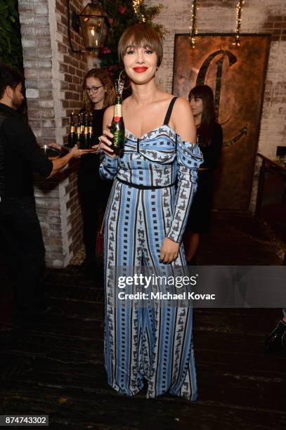 Jackie Cruz at Moet Celebrates The 75th Anniversary of The Golden Globes Award Season at Catch LA on November 15, 2017 in West Hollywood, California.