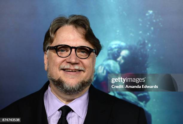 Director Guillermo del Toro arrives at the premiere of Fox Searchlight Pictures' "The Shape Of Water" at the Academy Of Motion Picture Arts And...