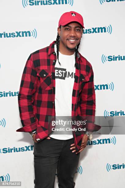 Singer Rudy Currence visits the SiriusXM Studios on November 15, 2017 in New York City.