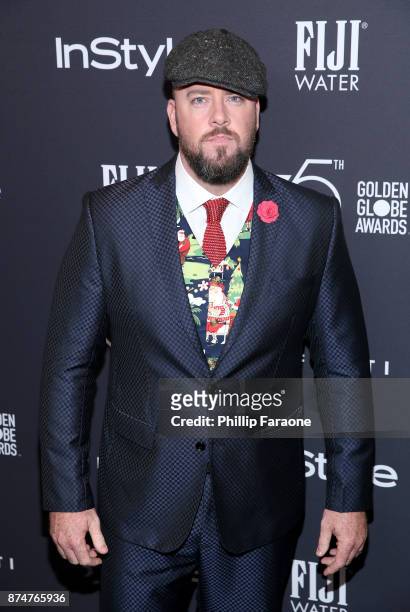 Chris Sullivan attends the HFPAs and InStyle's Celebration of the 2018 Golden Globe Awards Season and the Unveiling of the Golden Globe Ambassador...