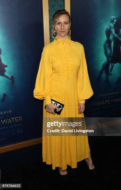 Actress Mickey Sumner attends the premiere of Fox Searchlight Pictures' "The Shape of Water" at the Academy of Motion Picture Arts and Sciences on...