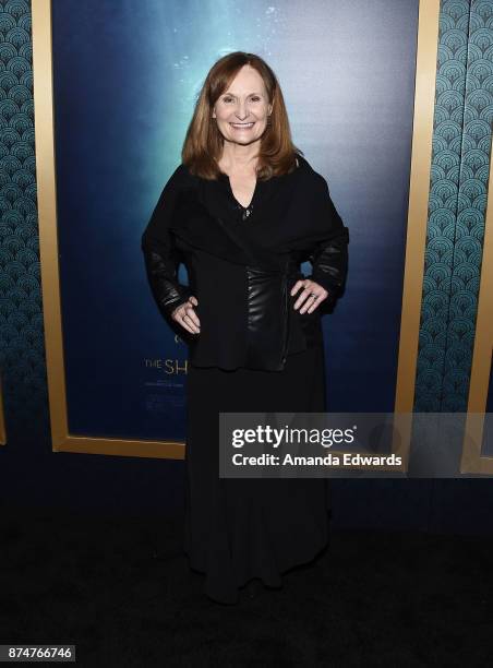 Actress Beth Grant arrives at the premiere of Fox Searchlight Pictures' "The Shape Of Water" at the Academy Of Motion Picture Arts And Sciences on...