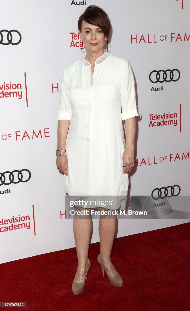 Actress Laura Innes attend the Television Academy's 24th Hall of Fame