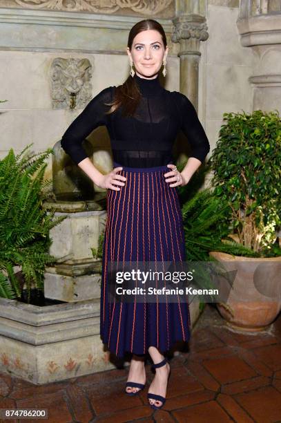 Rochelle Gores Fredston attends Sally LaPointe Dinner Hosted by Sally LaPointe & NJ Goldston at the Chateau Marmont on November 15, 2017 in Los...