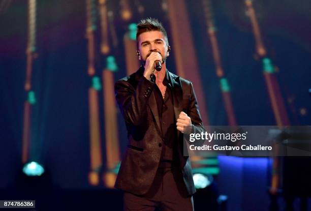 Juanes performs onstage during the 2017 Person of the Year Gala honoring Alejandro Sanz at the Mandalay Bay Convention Center on November 15, 2017 in...