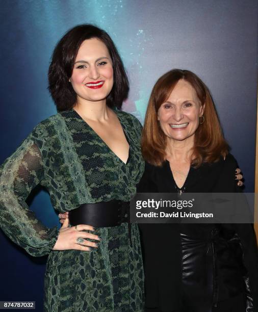 Actresses Mary Chieffo and Beth Grant attend the premiere of Fox Searchlight Pictures' "The Shape of Water" at the Academy of Motion Picture Arts and...