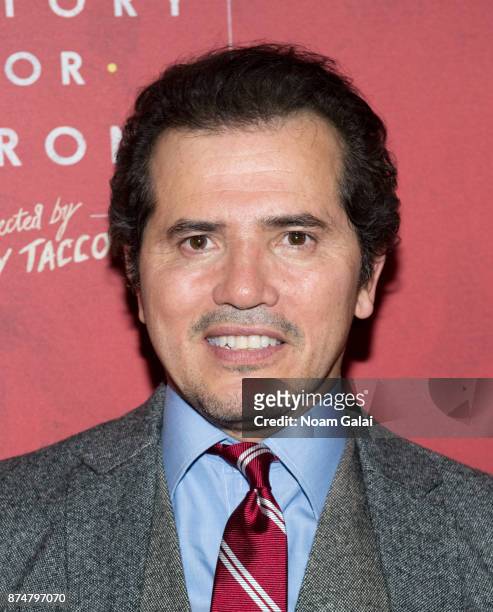 John Leguizamo attends the "Latin History For Morons" Broadway opening night at Studio 54 on November 15, 2017 in New York City.