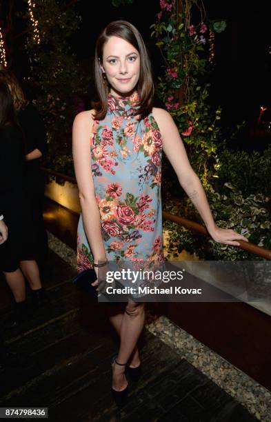 Kaya Scodelario at Moet Celebrates The 75th Anniversary of The Golden Globes Award Season at Catch LA on November 15, 2017 in West Hollywood,...