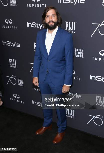 Ignacio Castillo Cottin attends the HFPAs and InStyle's Celebration of the 2018 Golden Globe Awards Season and the Unveiling of the Golden Globe...