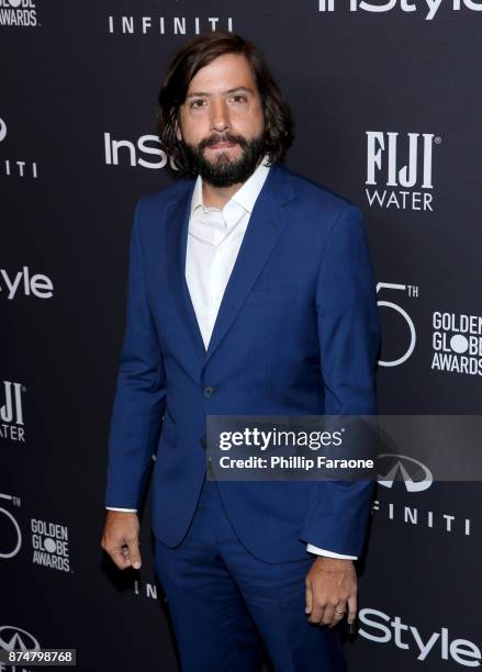 Ignacio Castillo Cottin attends the HFPAs and InStyle's Celebration of the 2018 Golden Globe Awards Season and the Unveiling of the Golden Globe...