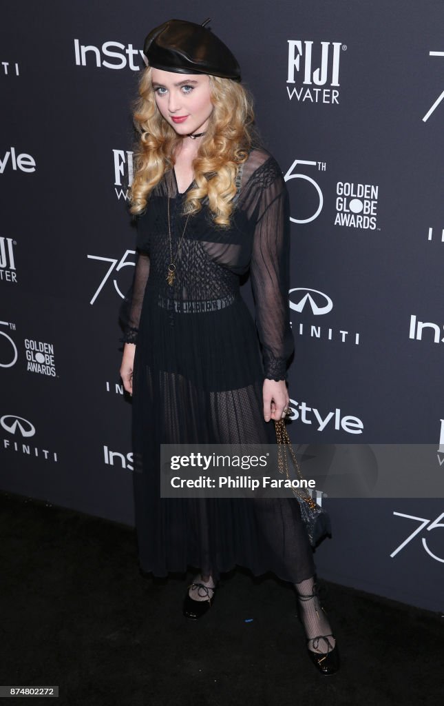 FIJI Water at the Hollywood Foreign Press Association and InStyle's Celebration of the 2018 Golden Globe Awards Season and Unveiling of the Golden Globe Ambassador