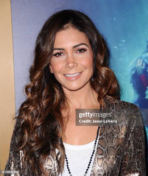 Patricia Manterola attends the premiere of "The Shape of Water" at the Academy of Motion Picture Arts and Sciences on November 15, 2017 in Los...