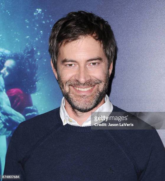 Actor Mark Duplass attends the premiere of "The Shape of Water" at the Academy of Motion Picture Arts and Sciences on November 15, 2017 in Los...