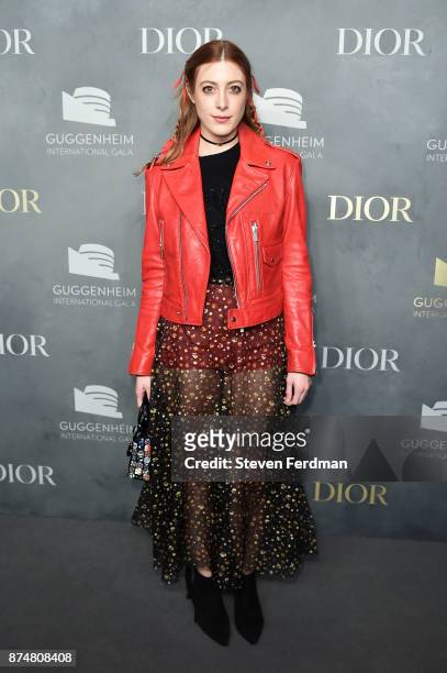 Daniella Garcia-Lorido attends the 2017 Guggenheim International Gala Pre-Party made possible by Dior on November 15, 2017 in New York City.