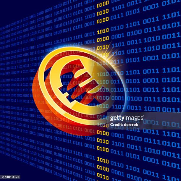 global finance bitcoin - e mobility stock illustrations