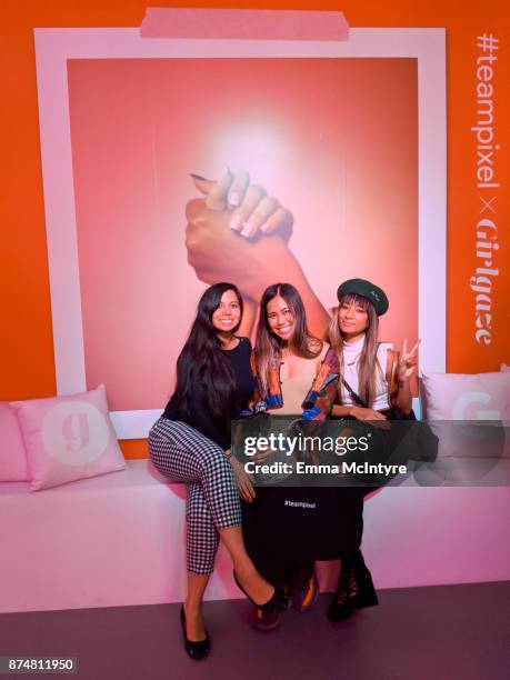 Guests attend the #TEAMPIXEL x GIRLGAZE launch event hosted by Google and & Amanda De Cadenet on November 15, 2017 in Los Angeles, California.