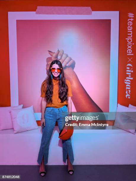 Cannon Hodge attends the #TEAMPIXEL x GIRLGAZE launch event hosted by Google and & Amanda De Cadenet on November 15, 2017 in Los Angeles, California.