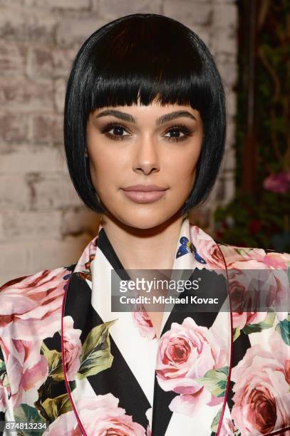 Anabelle Acosta at Moet Celebrates The 75th Anniversary of The Golden Globes Award Season at Catch LA on November 15, 2017 in West Hollywood,...