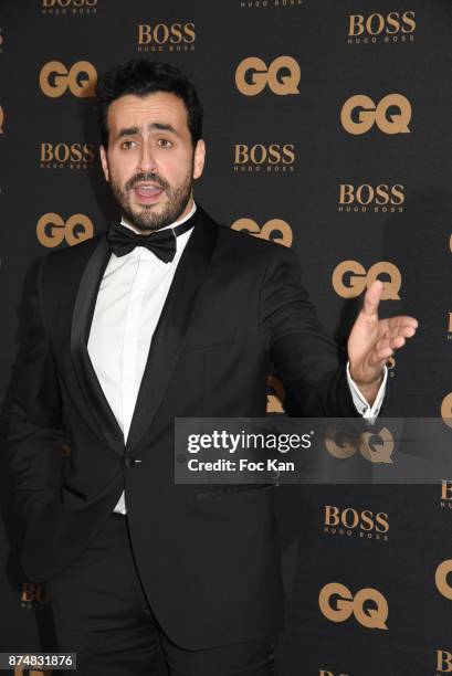 Award winner Jonathan Cohen attends the Les GQ Men Of The Year Awards 2017: Photocall at Trianon on November 15, 2017 in Paris, France.