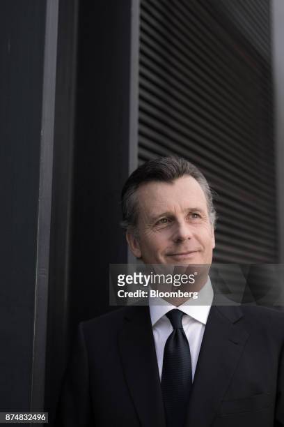 Philipp Hildebrand, vice chairman of Blackrock Inc., poses for a photograph following a Bloomberg Television interview in London, U.K. On Monday,...