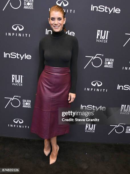 Kate Walsh arrives at the Hollywood Foreign Press Association And InStyle Celebrate The 75th Anniversary Of The Golden Globe Awards at Catch LA on...