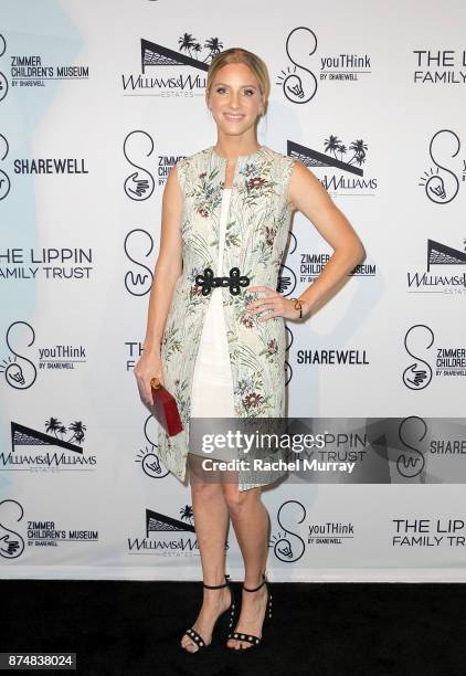 Actress Heather Morris attends the Sharewell/Zimmer Children's Museum Discovery Award Dinner at the Skirball Cultural Center on November 15, 2017 in...