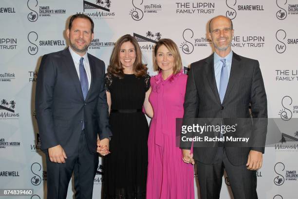 Honoree Nick Grad the President, Origional Programing for FX Networks and FX Productions, Honoree Carolyn Bernstein the Executive VP and Head of...