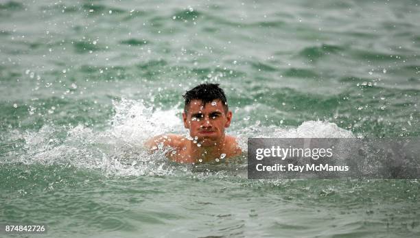 Perth , Australia - 16 November 2017; Shane Walsh during the Ireland International Rules Squad relaxing swim at Cottersloe Beach, Perth, Australia