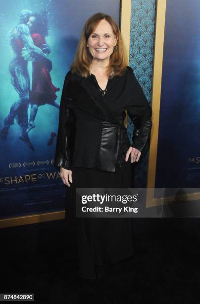 Actress Beth Grant attends the premiere of Fox Searchlight Pictures' 'The Shape Of Water' at Academy Of Motion Picture Arts And Sciences on November...