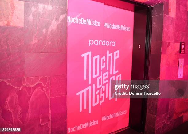 General view at Pandora Noche de Musica at Hakkasan Nightclub at MGM Grande Hotel and Casino on November 15, 2017 in Las Vegas, Nevada.