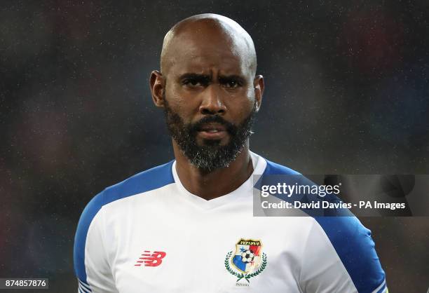 Panama's Felipe Baloy during the International Friendly match at the Cardiff City Stadium. PRESS ASSOCIATION Photo. Picture date: Tuesday November...