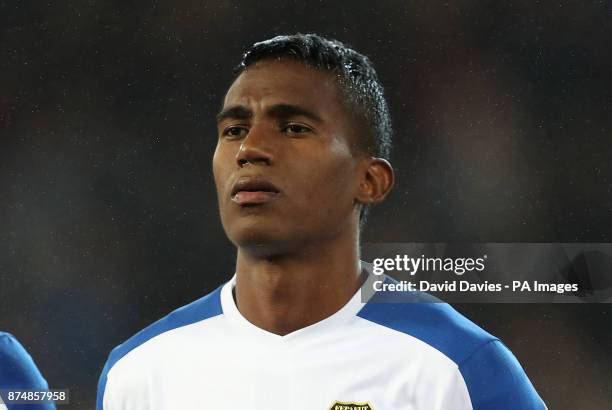 Panama's Manuel Vargas during the International Friendly match at the Cardiff City Stadium. PRESS ASSOCIATION Photo. Picture date: Tuesday November...