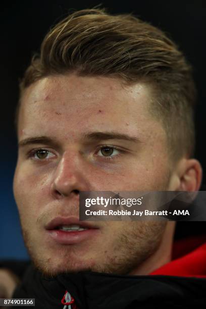 Nico Elvedi of Switzerland during the FIFA 2018 World Cup Qualifier Play-Off: Second Leg between Switzerland and Northern Ireland at St. Jakob-Park...