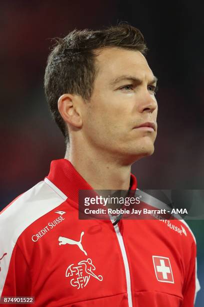 Stephan Lichtsteiner of Switzerland during the FIFA 2018 World Cup Qualifier Play-Off: Second Leg between Switzerland and Northern Ireland at St....