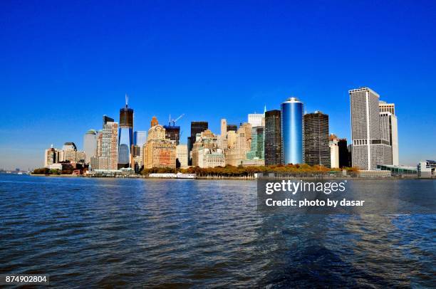 south manhattan - lower manhattan stock-fotos und bilder