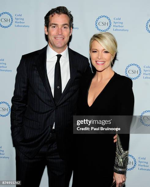 November 15: Douglas Brunt and Megyn Kelly attend the Cold Spring Harbor Laboratory Double Helix Medals Dinner at the American Museum of Natural...