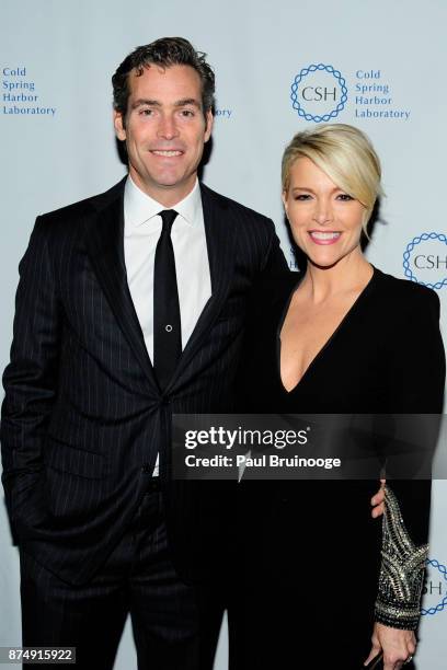 November 15: Douglas Brunt and Megyn Kelly attend the Cold Spring Harbor Laboratory Double Helix Medals Dinner at the American Museum of Natural...